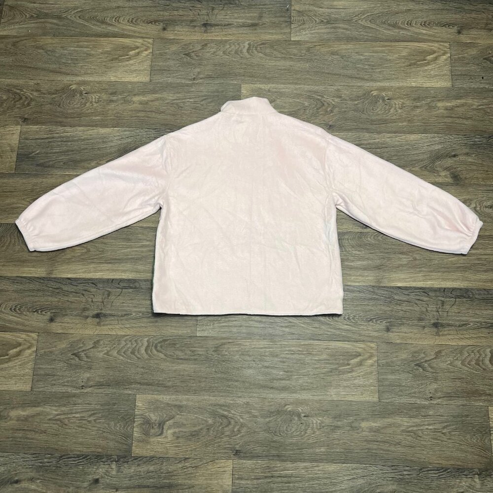 J. Crew Pink and Green Quilted Sweater - Picture 8 of 8